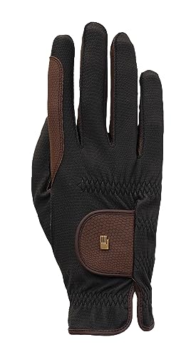Roeckl Sports Reithandschuh Malta Winter, Turnier Winter Handschuh, Anthrazit/Silber 8.5 im Sale